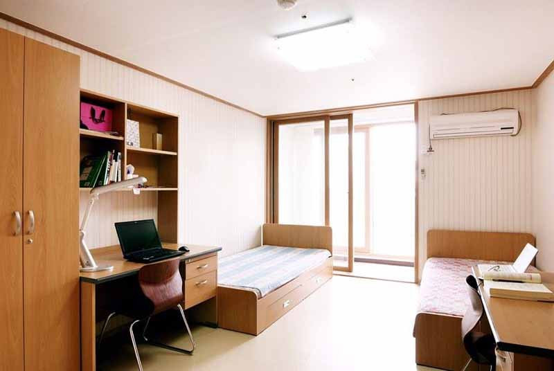 Shared Twin Room at SeoulTech University