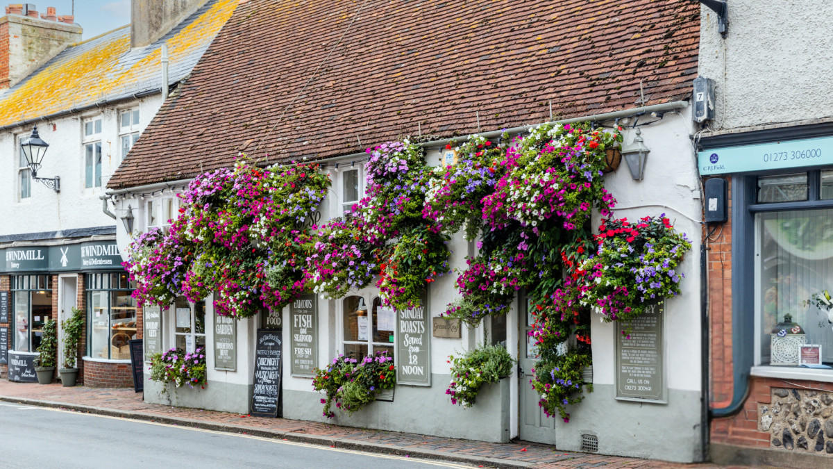 Picturesque village Rottingdean
