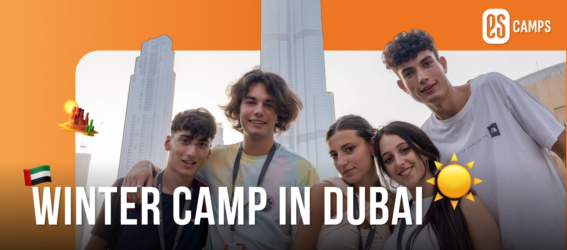 Dubai Winter Camp (ages 12–18)