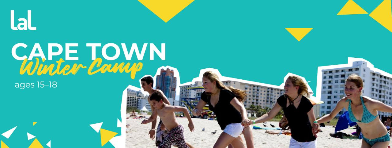 Cape Town Winter Camp (ages 15–18)