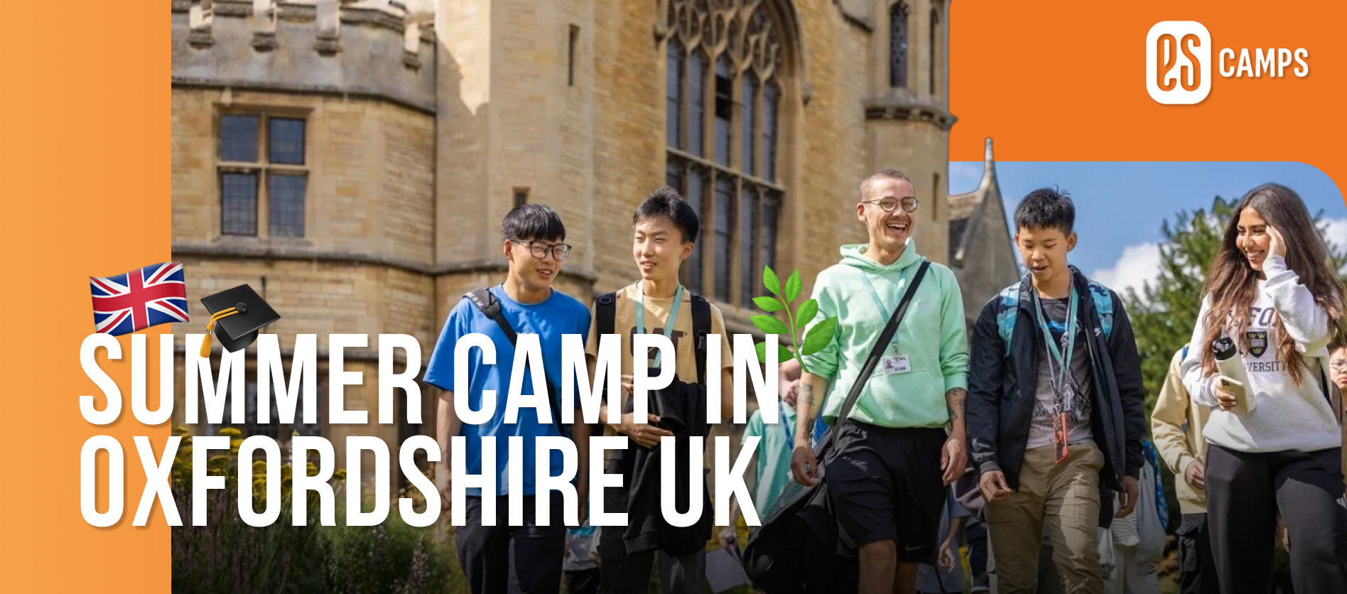 Oxfordshire UK Summer Camp (ages 12–17)