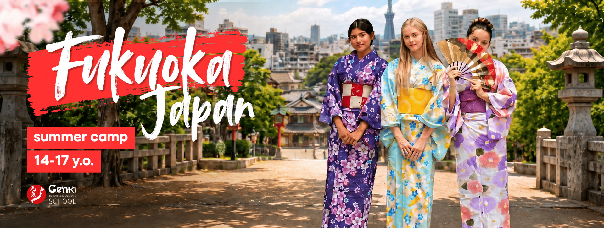 Fukuoka Japan Summer Camp (ages 14-17)