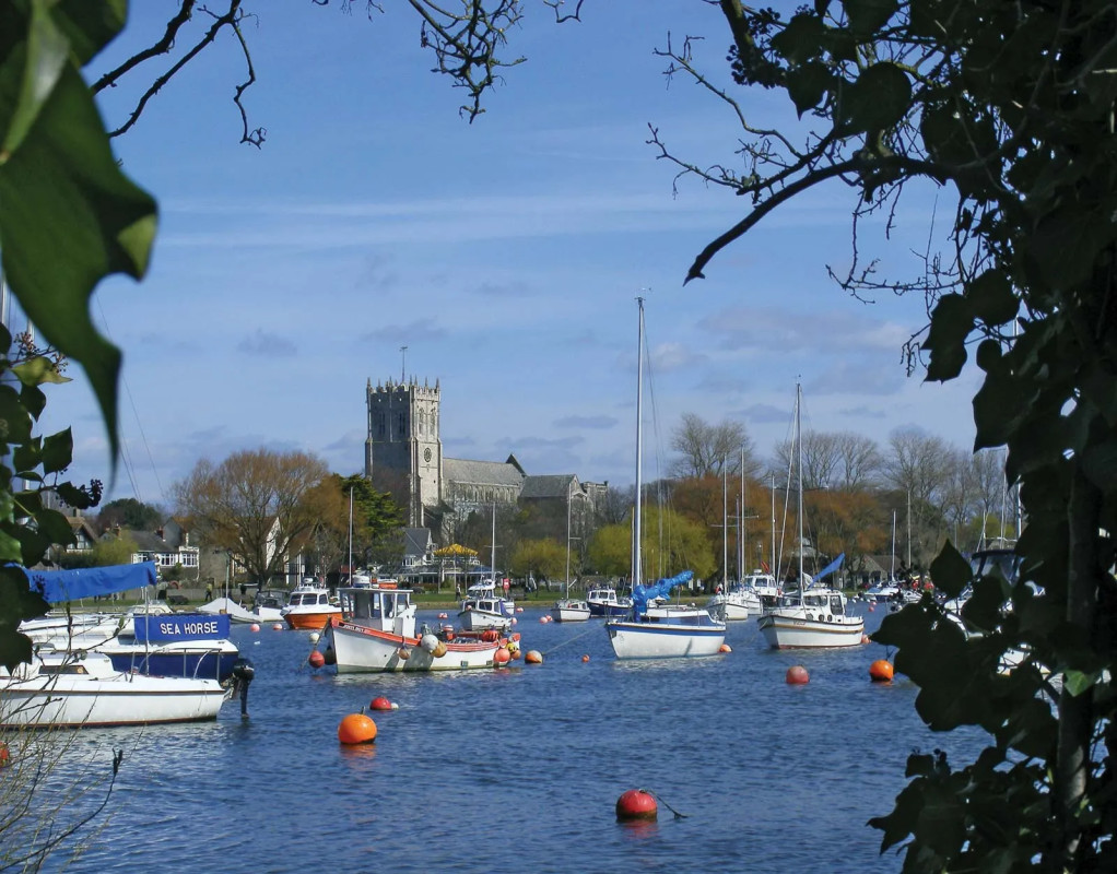 Coastal town of Christchurch