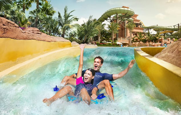 Аквапарк Aquaventure World в Дубае