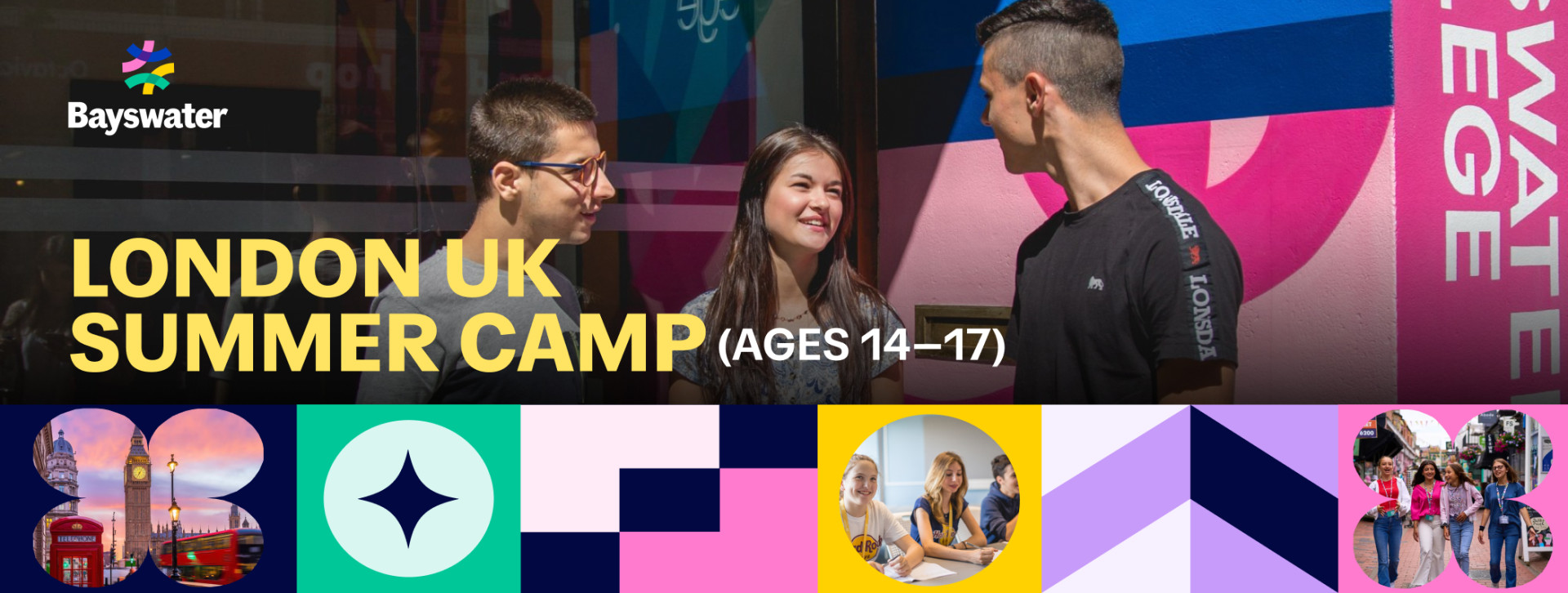 London UK Summer Camp (ages 14–17)
