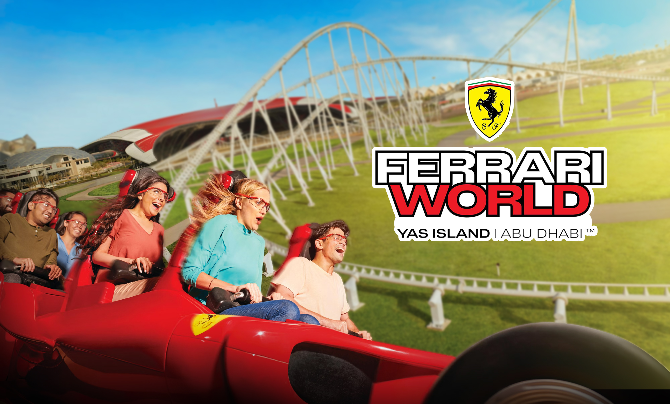 Тематический парк Ferrari World в Абу-Даби