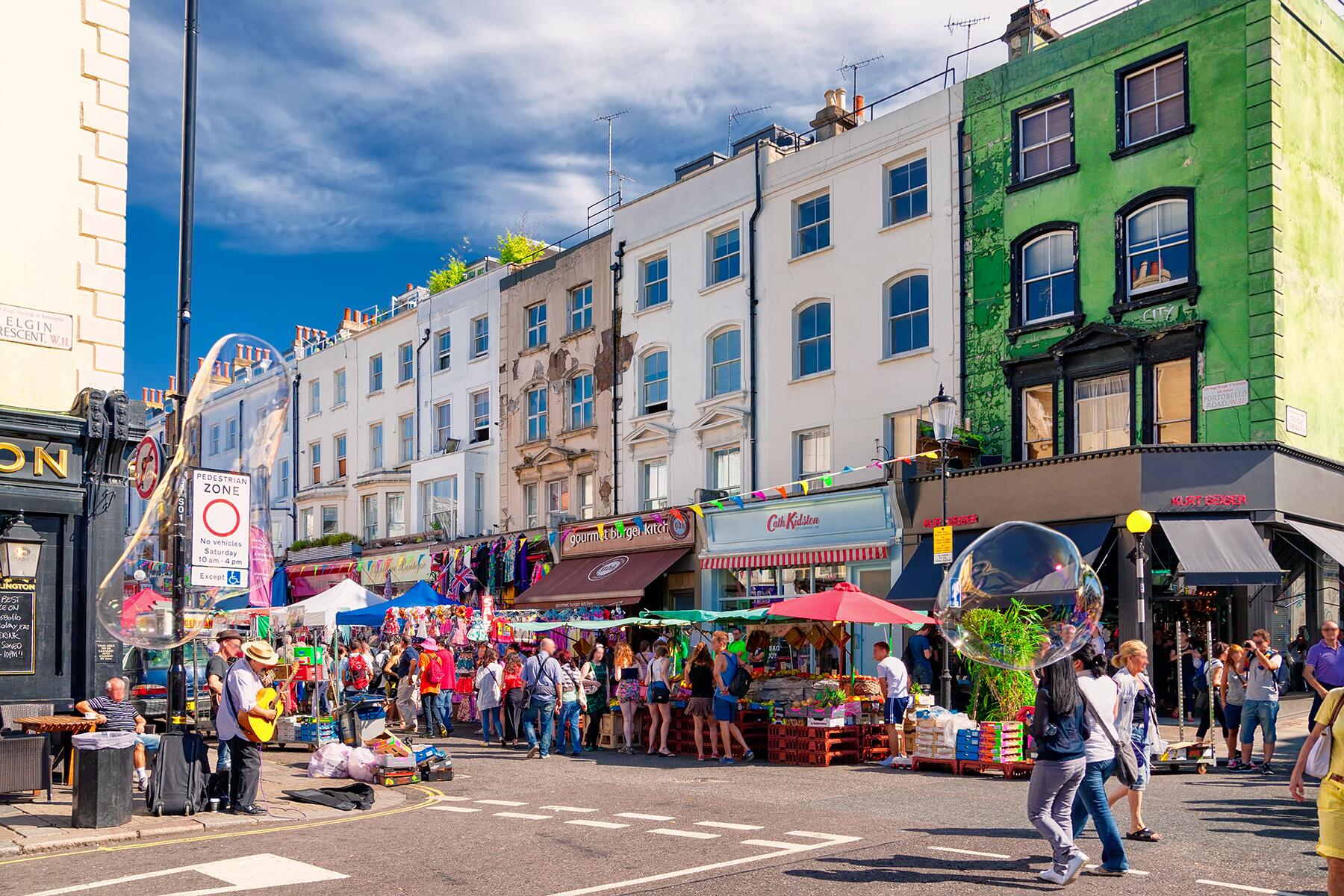 Notting Hill and Portobello Market
