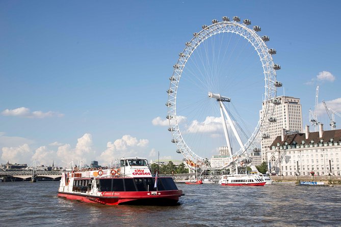 River Thames cruise & South Bank Walk + London Eye
