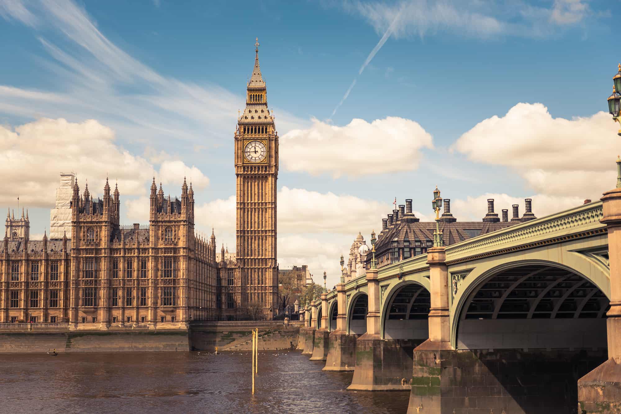 Westminster, Big Ben & River Thames Walking Tour