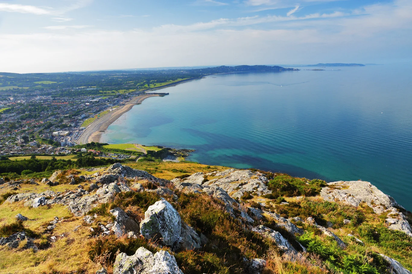 Seaside Town of Bray: Summer Funfair & Bay Beach