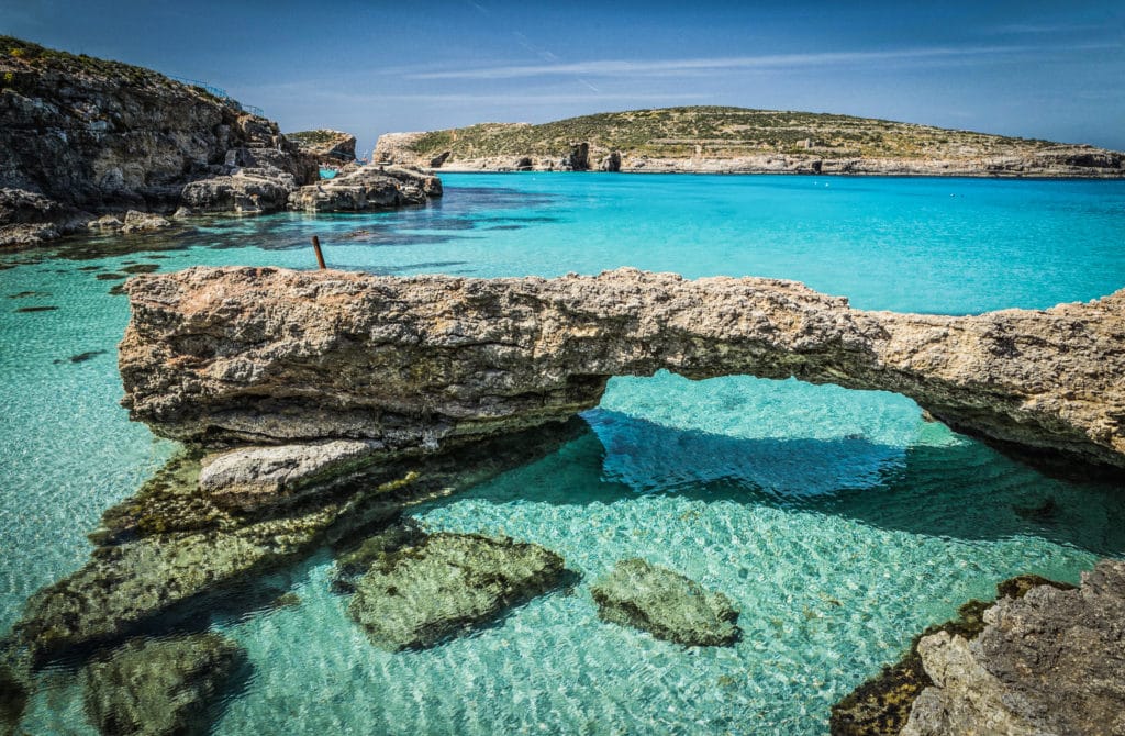 Blue Lagoon at Comino