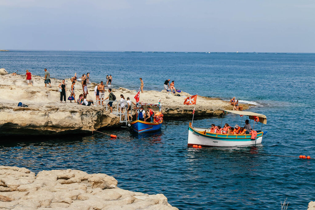 St. Peter’s Pool by Boat