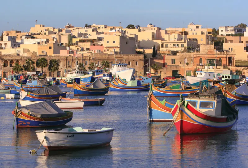 Marsaxlokk and Blue Grotto