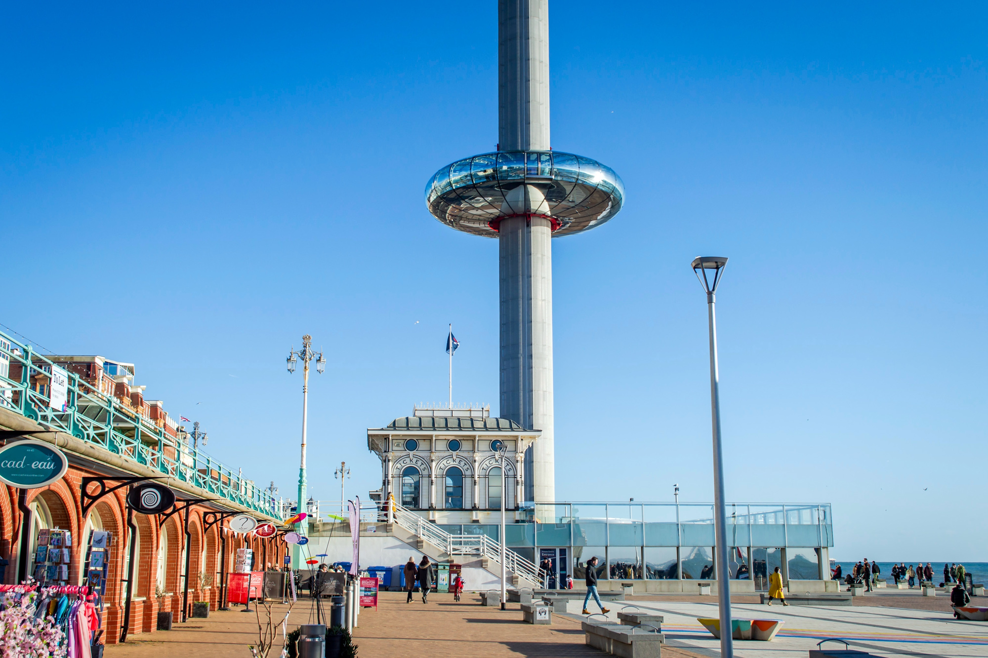 i360 Viewing Platform & Palace Pier