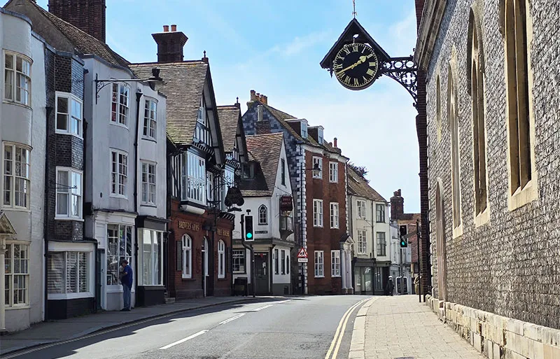 Historic town of Lewes